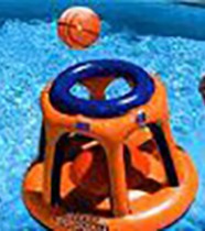 Panier de basket flottant pour piscine